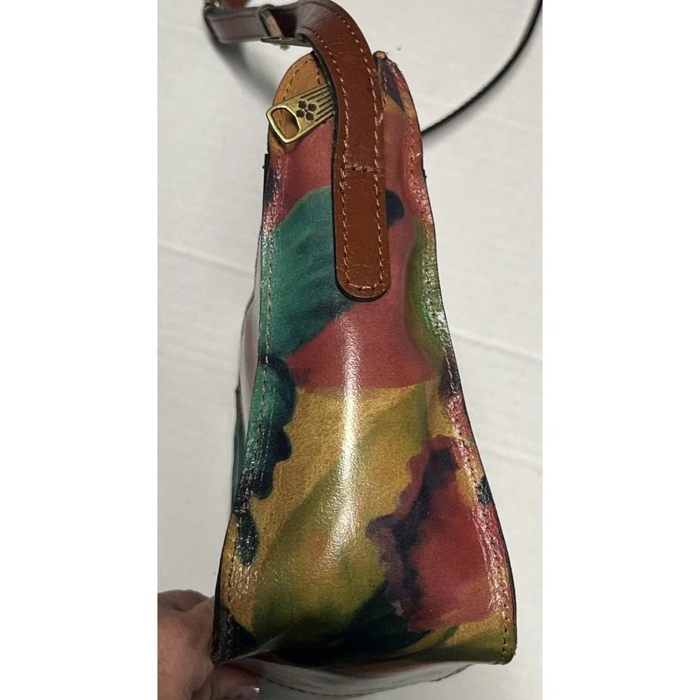 Patricia Nash Vallata crossbody bag Purse watercolor butterfly